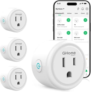 GHome Smart Plug, Wi-Fi Smart Outlet Timer