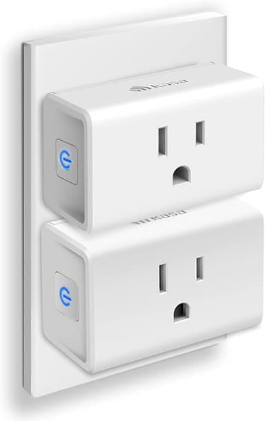 Kasa Smart Plug Ultra Mini 15A EP10P2, 2 Count