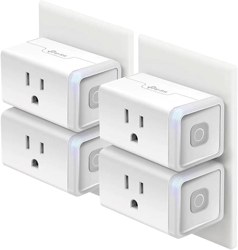 Kasa Smart Plug HS103P4, 4-Pack
