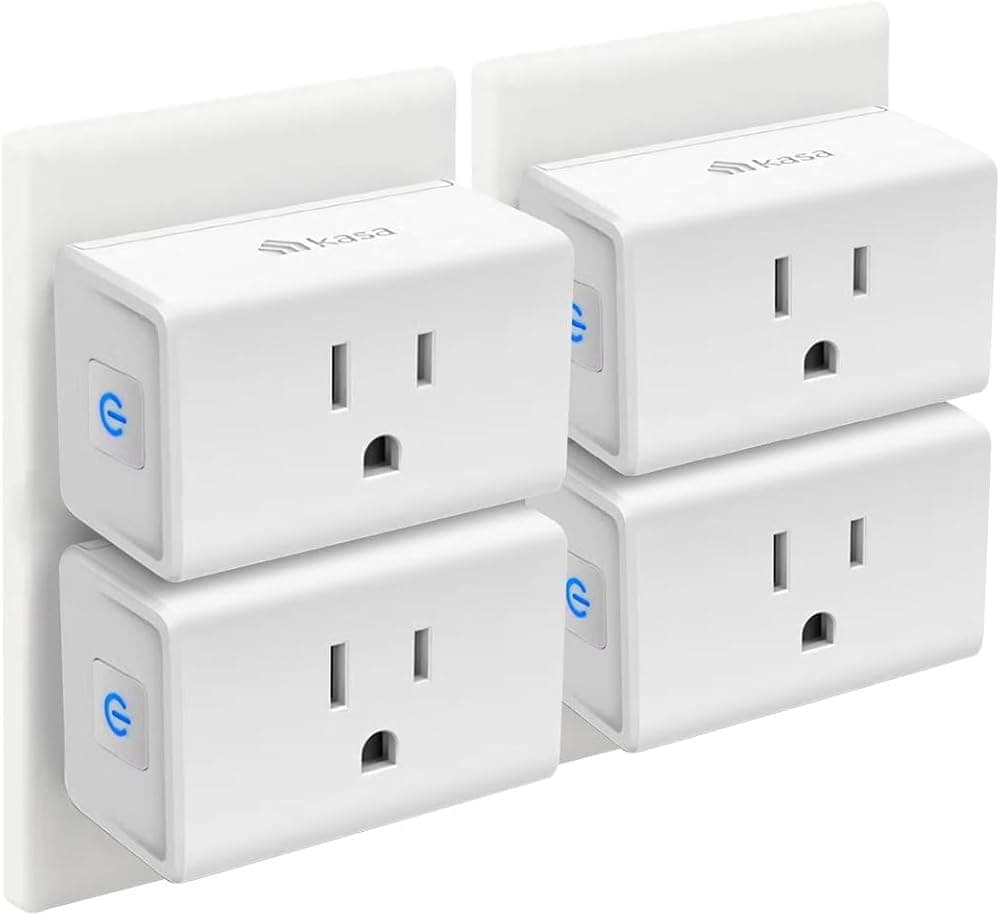 Kasa Smart Plug Mini 15A EP10P4, 4-Pack