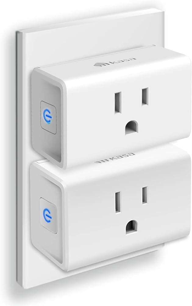 Kasa Smart Plug Ultra Mini 15A EP10P2, 2 Count