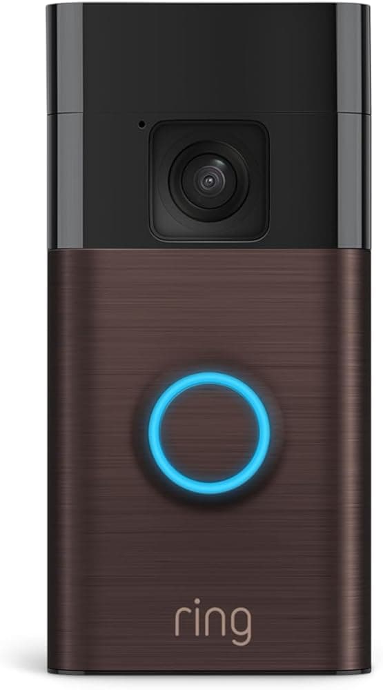 Ring Battery Doorbell, Venetian Bronze